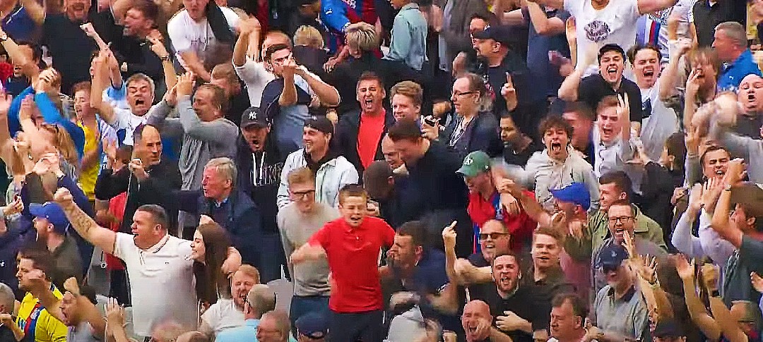 Fans Celebrate West Ham